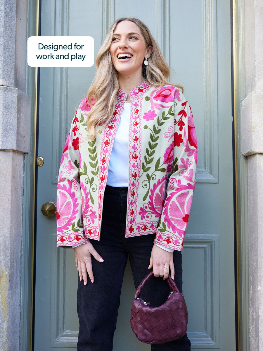 Nivi - Luxury Reversible Embroidered Jacket - Special Edition