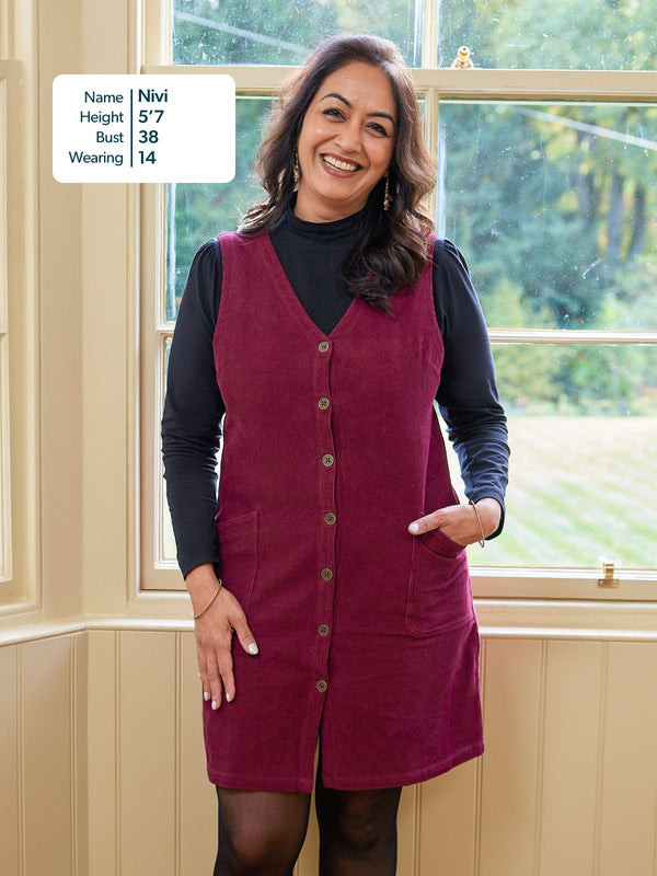 Polly - High Neck Jersey Top - Black