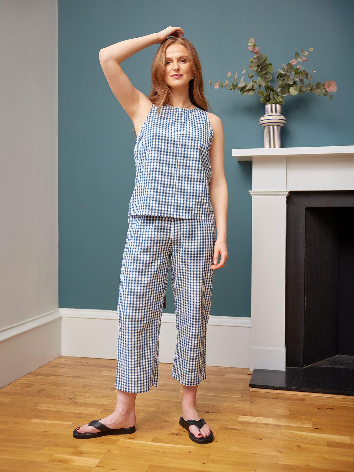 ASOS DESIGN - Plissé culotte met wijde pijpen in gemêleerd grijs | ASOS ASOS DESIGN - Plissé culotte met wijde pijpen in gemêleerd grijs | ASOS