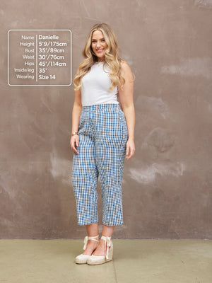 Rhianna Gingham Culotte