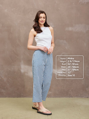 Rhianna Gingham Culotte