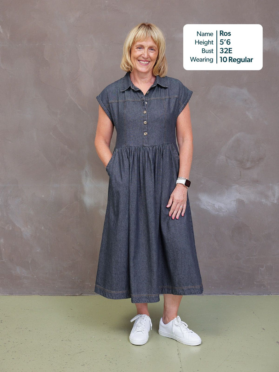 Rhiona Dress - Charcoal