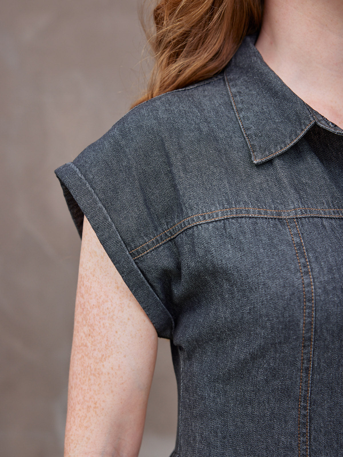 Rhiona Dress - Charcoal – This is Unfolded