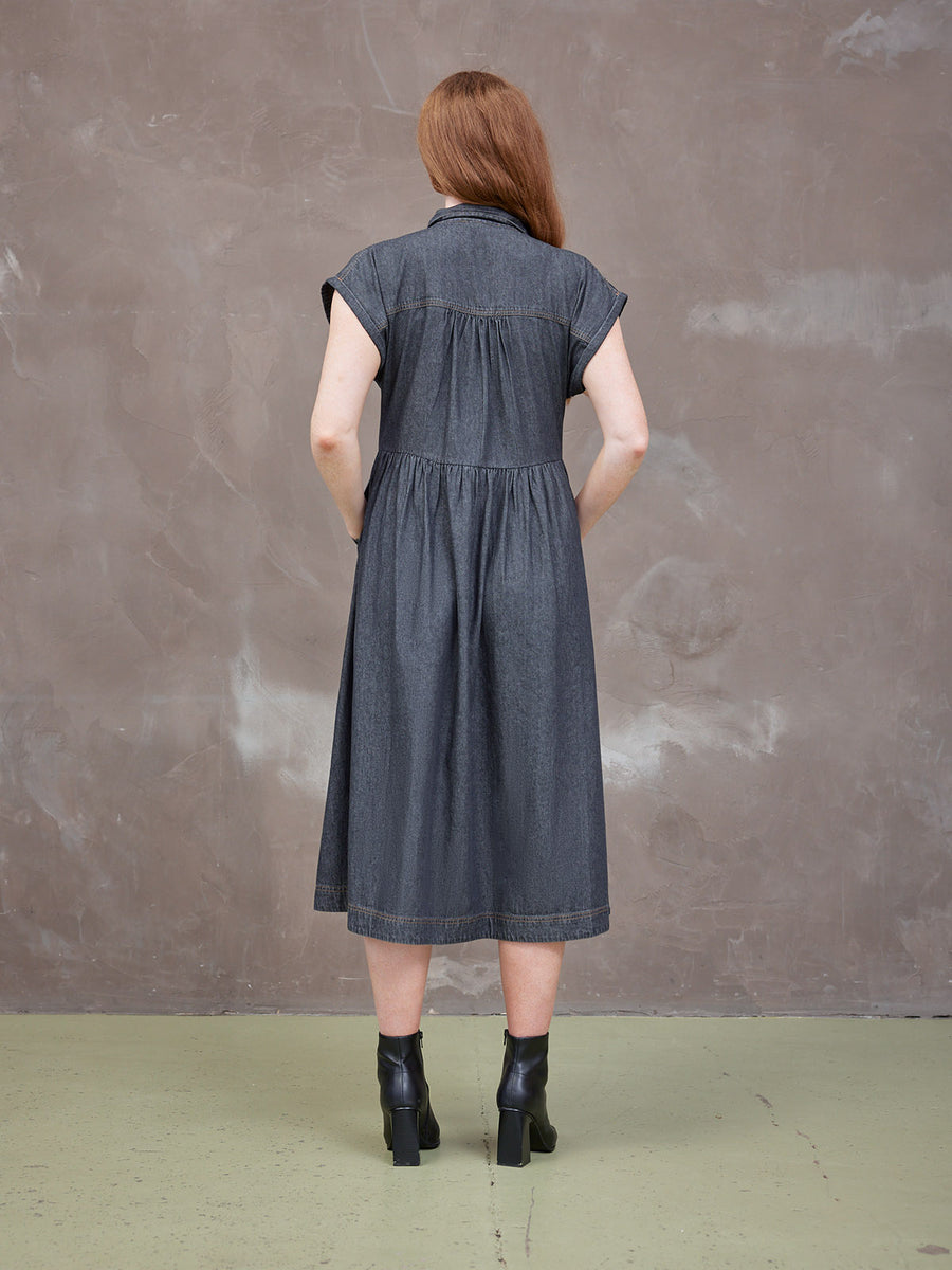 Rhiona Dress - Charcoal