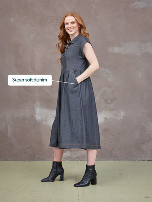 Rhiona Dress - Charcoal