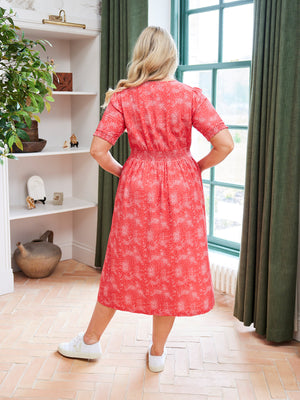 Rodica Dress - Triangle Print