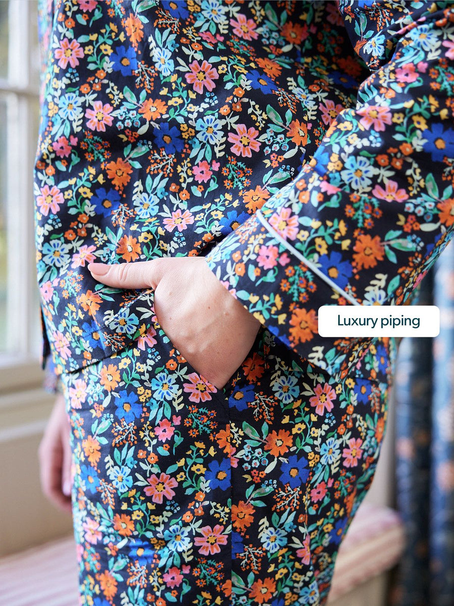 Rosie PJ - Multi Floral & Washbag Bundle