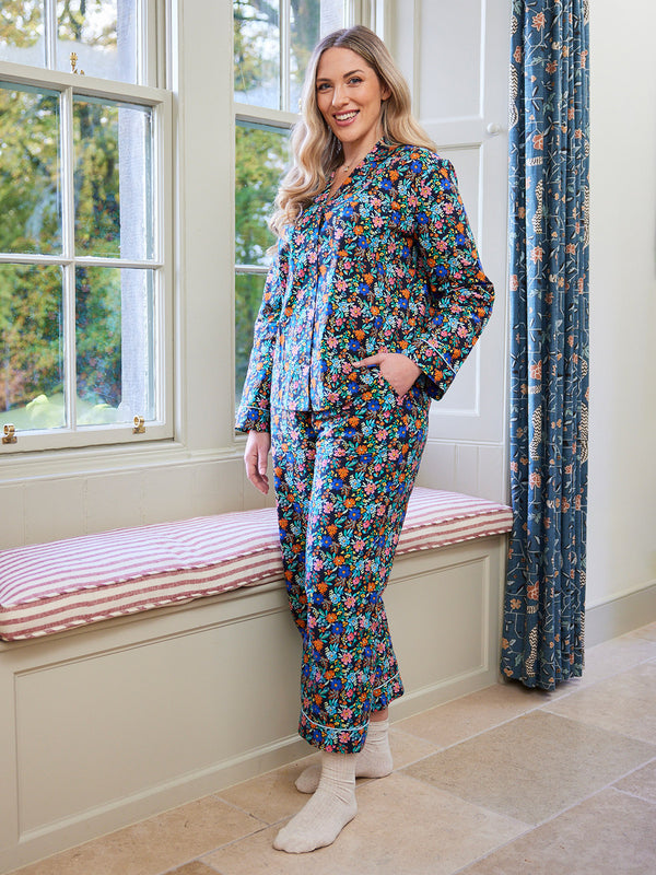 Rosie PJ - Multi Floral & Washbag Bundle