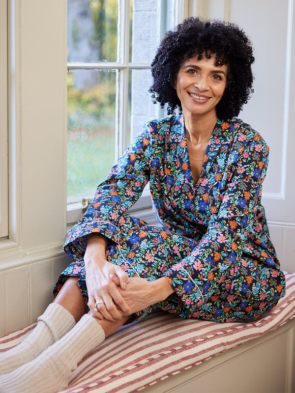 Rosie PJ - Multi Floral & Washbag Bundle