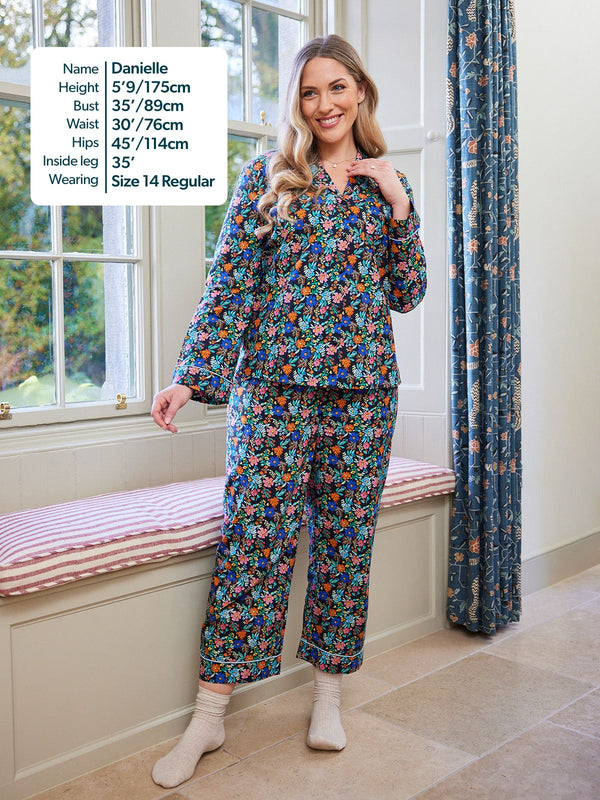 Rosie PJ - Multi Floral & Washbag Bundle