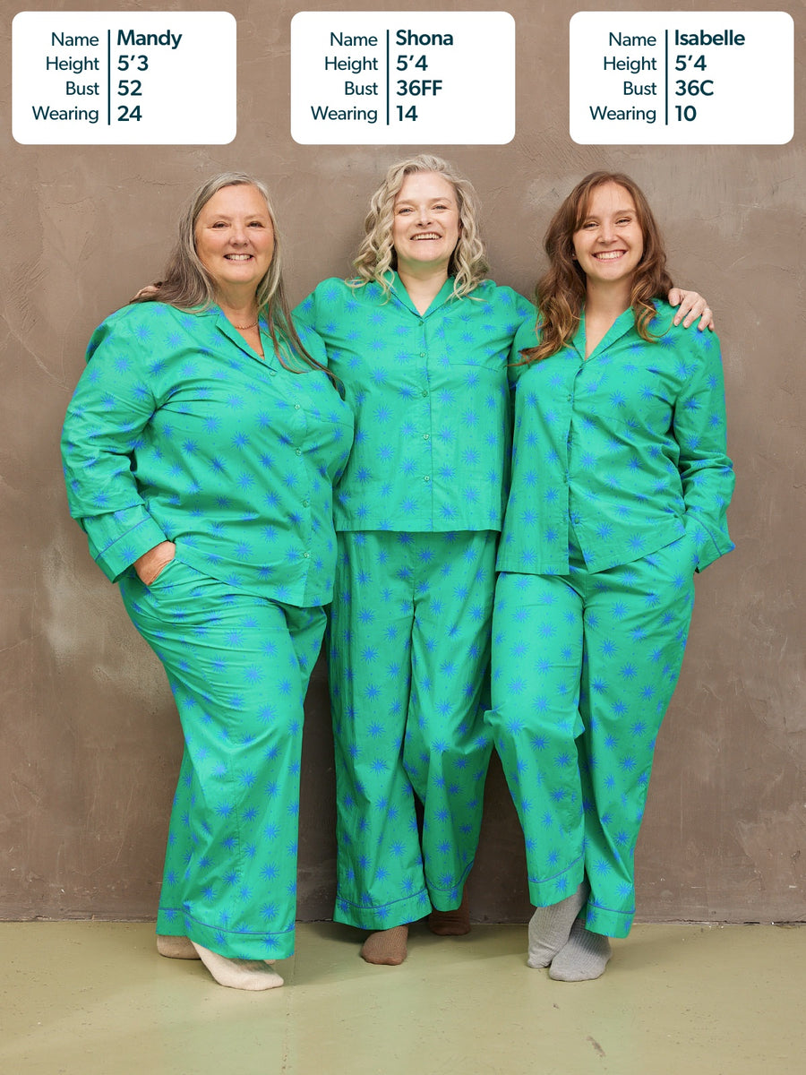 Rosie PJ - Green Star & Washbag Bundle