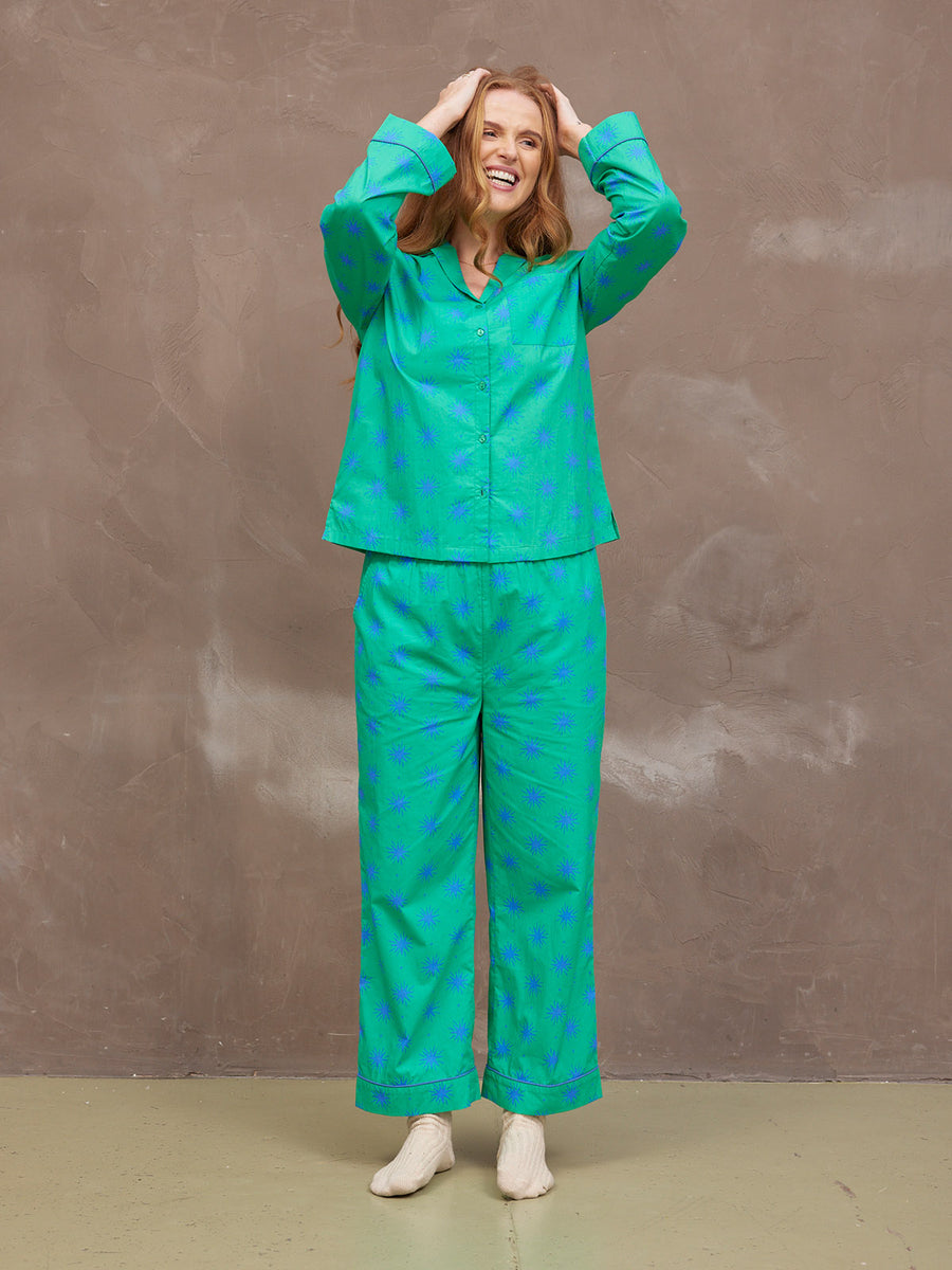 Rosie PJ - Green Star & Washbag Bundle