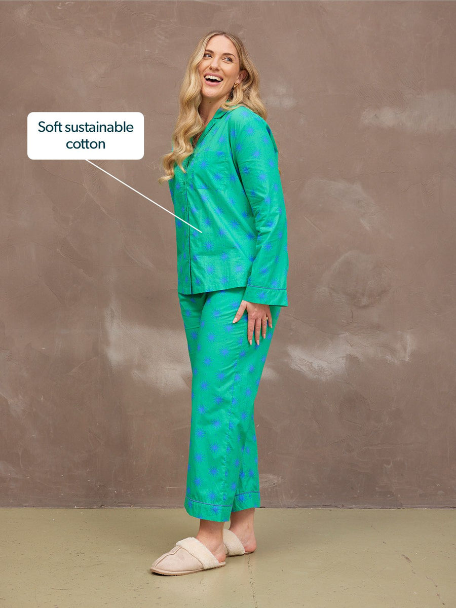 Rosie PJ - Green Star & Washbag Bundle