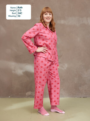 Rosie Pyjamas - Pink Star Print