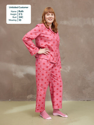 Rosie Pyjamas - Pink Star Print