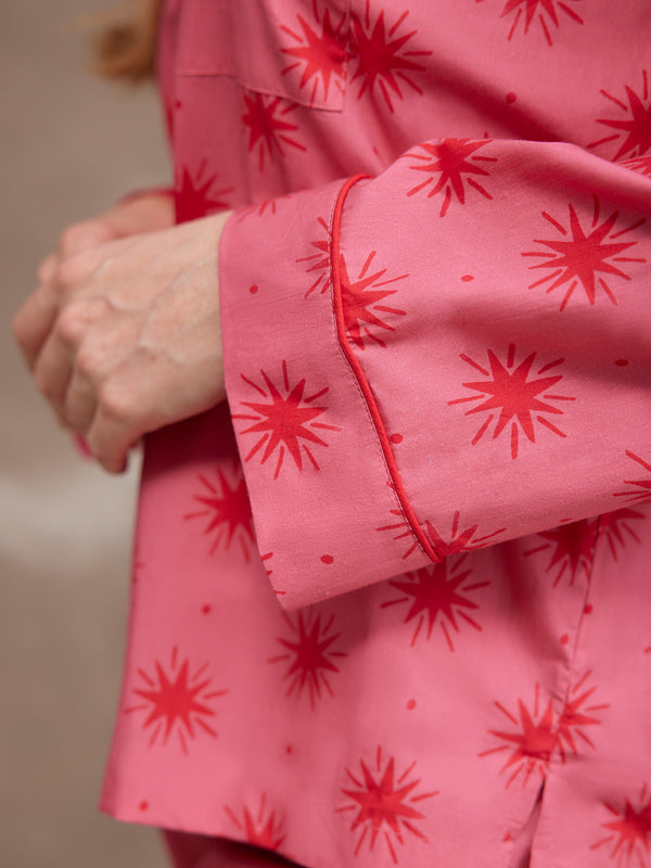 Rosie Pyjamas - Pink Star Print