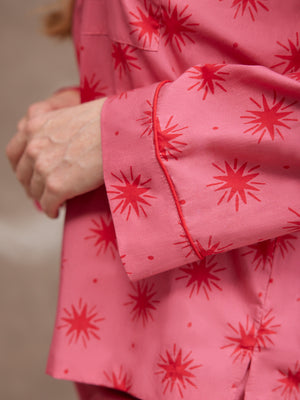 Rosie Pyjamas - Pink Star Print