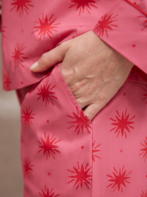 Rosie Pyjamas - Pink Star Print