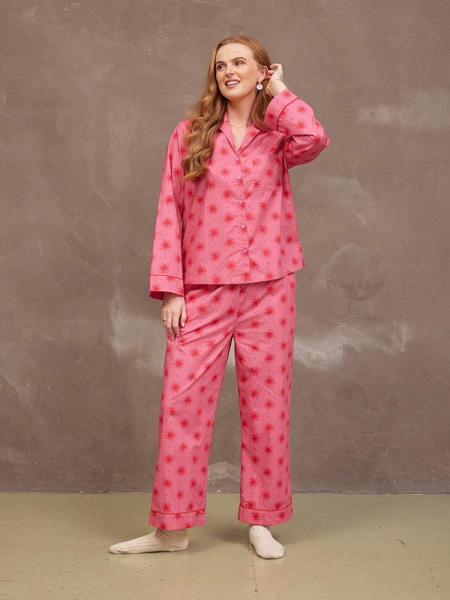 Rosie PJ - Pink Star & Washbag Bundle