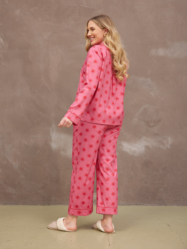 Rosie Pyjamas - Pink Star Print