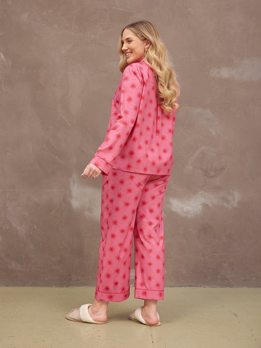 Rosie Pyjamas - Pink Star Print