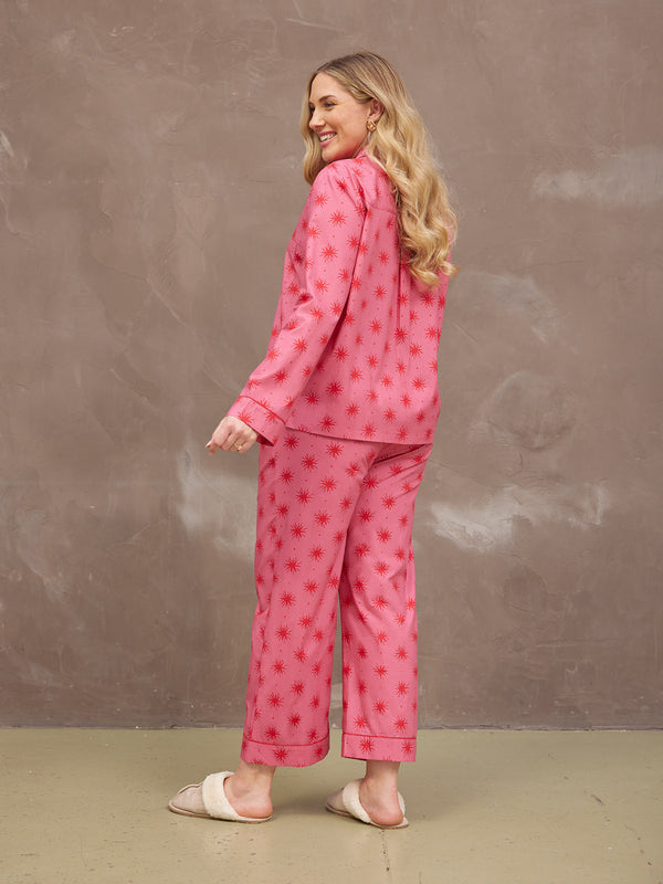 Rosie Pyjamas - Pink Star Print