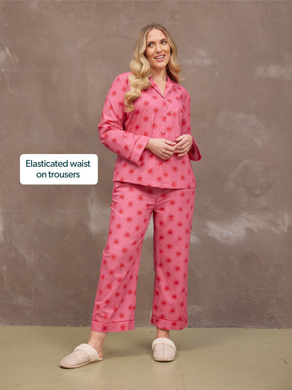 Rosie Pyjamas - Pink Star Print