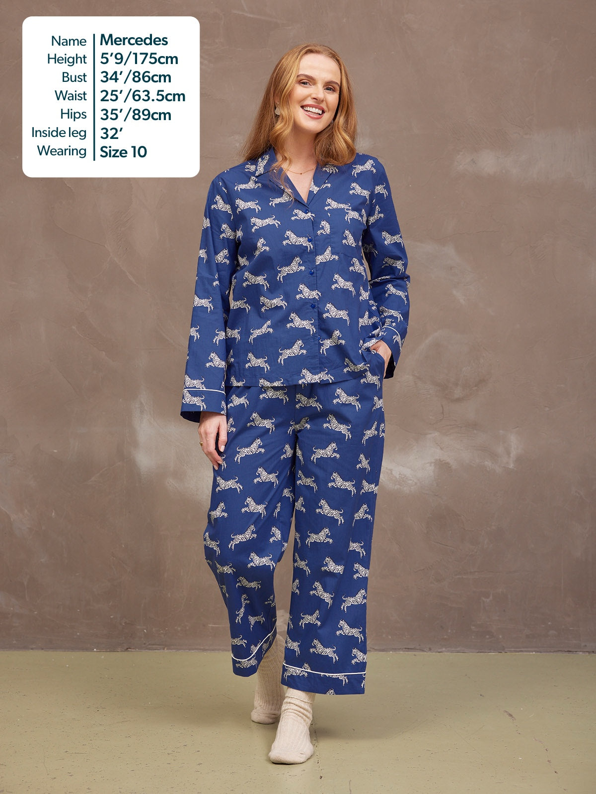 Rosie Pyjamas - Zebra Print