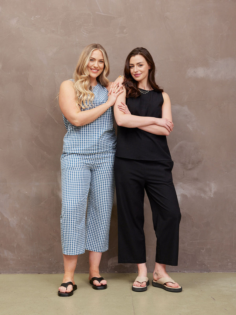 Ruby Gingham Tank Top - Sample