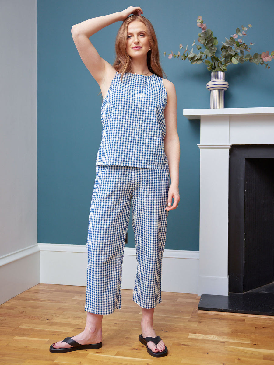 Ruby Gingham Tank Top - Sample