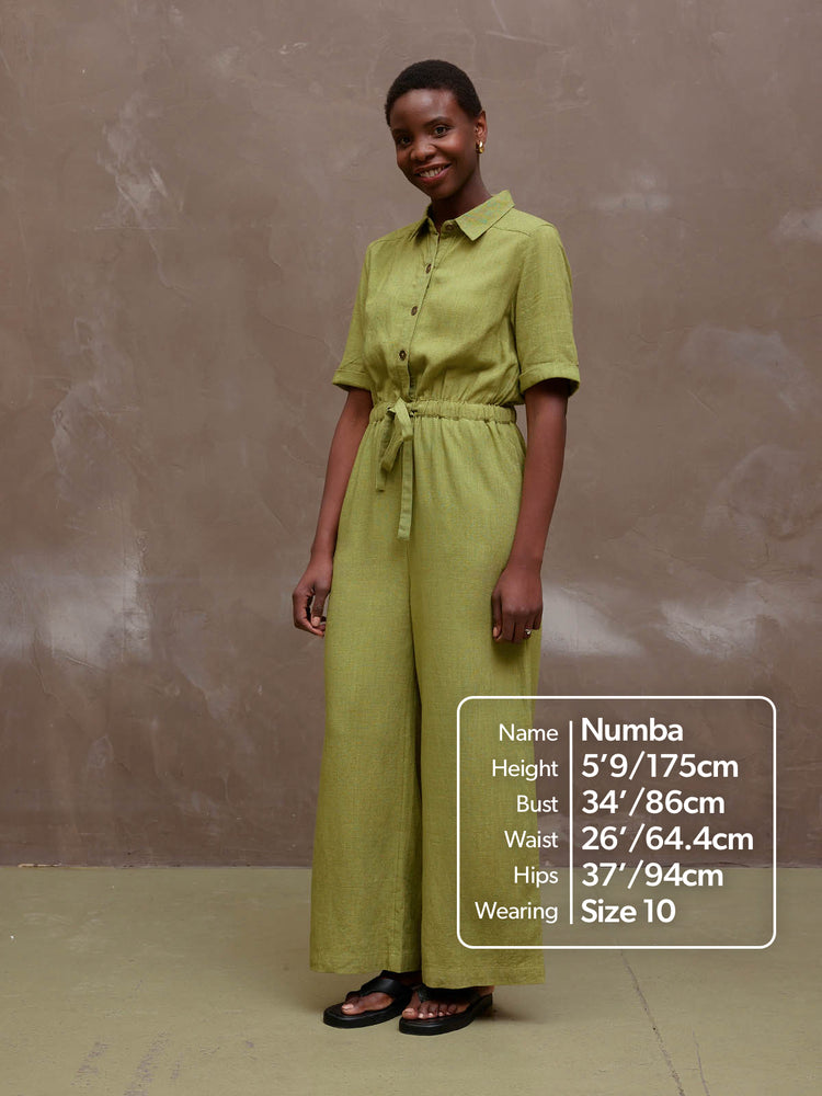 Shannon - Utility Jumpsuit - Green