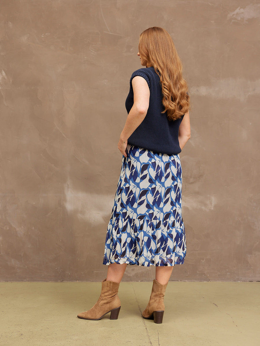 Stephanie Georgette Skirt
