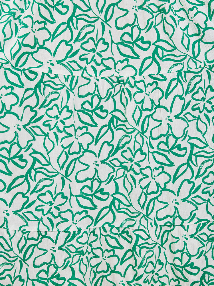 Textile close-up for the Susan wrap maxi dress