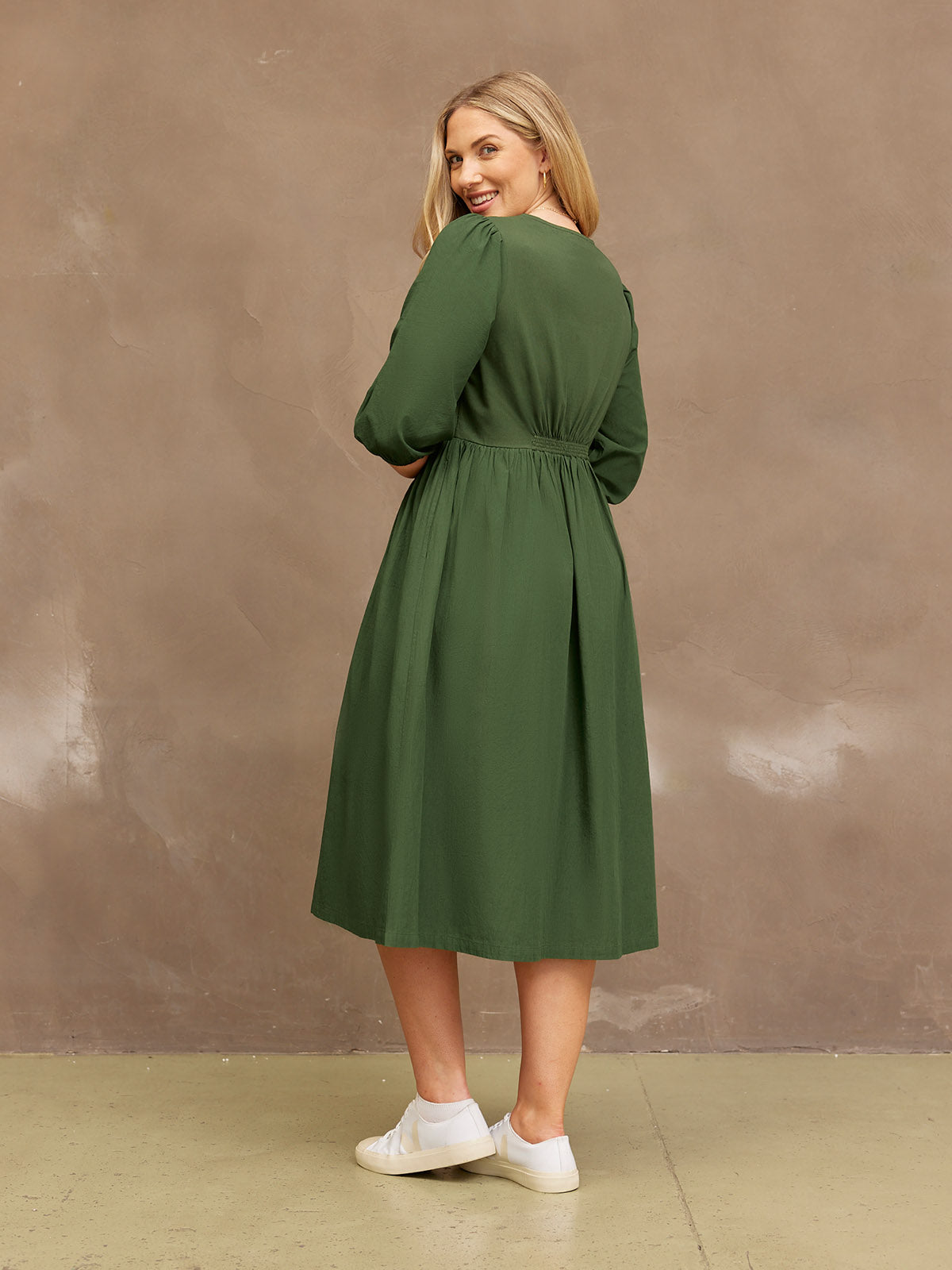 Tegan Jersey Woven Mix Dress This is Unfolded Tegan Jersey Woven Mix Dress This is Unfolded