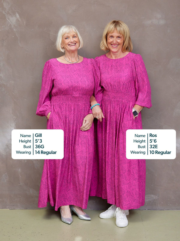 Vera Dress - Pink and Purple