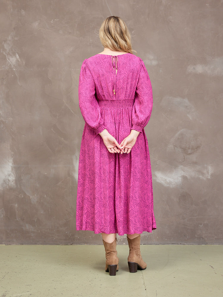 Vera Dress - Pink and Purple
