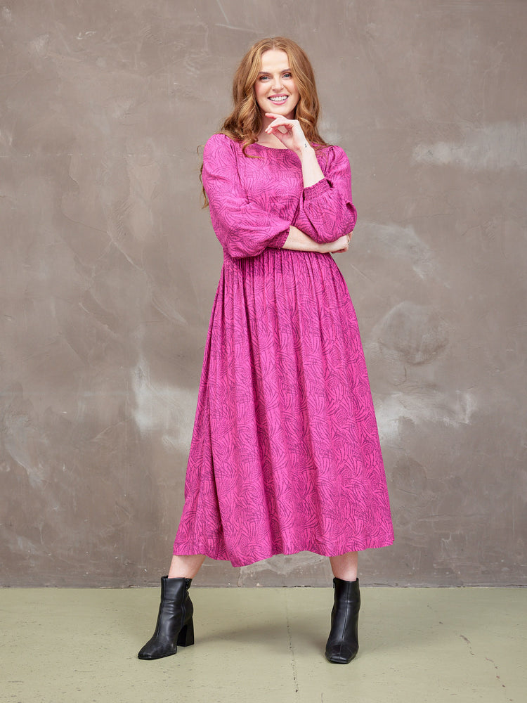 Vera Dress - Pink and Purple