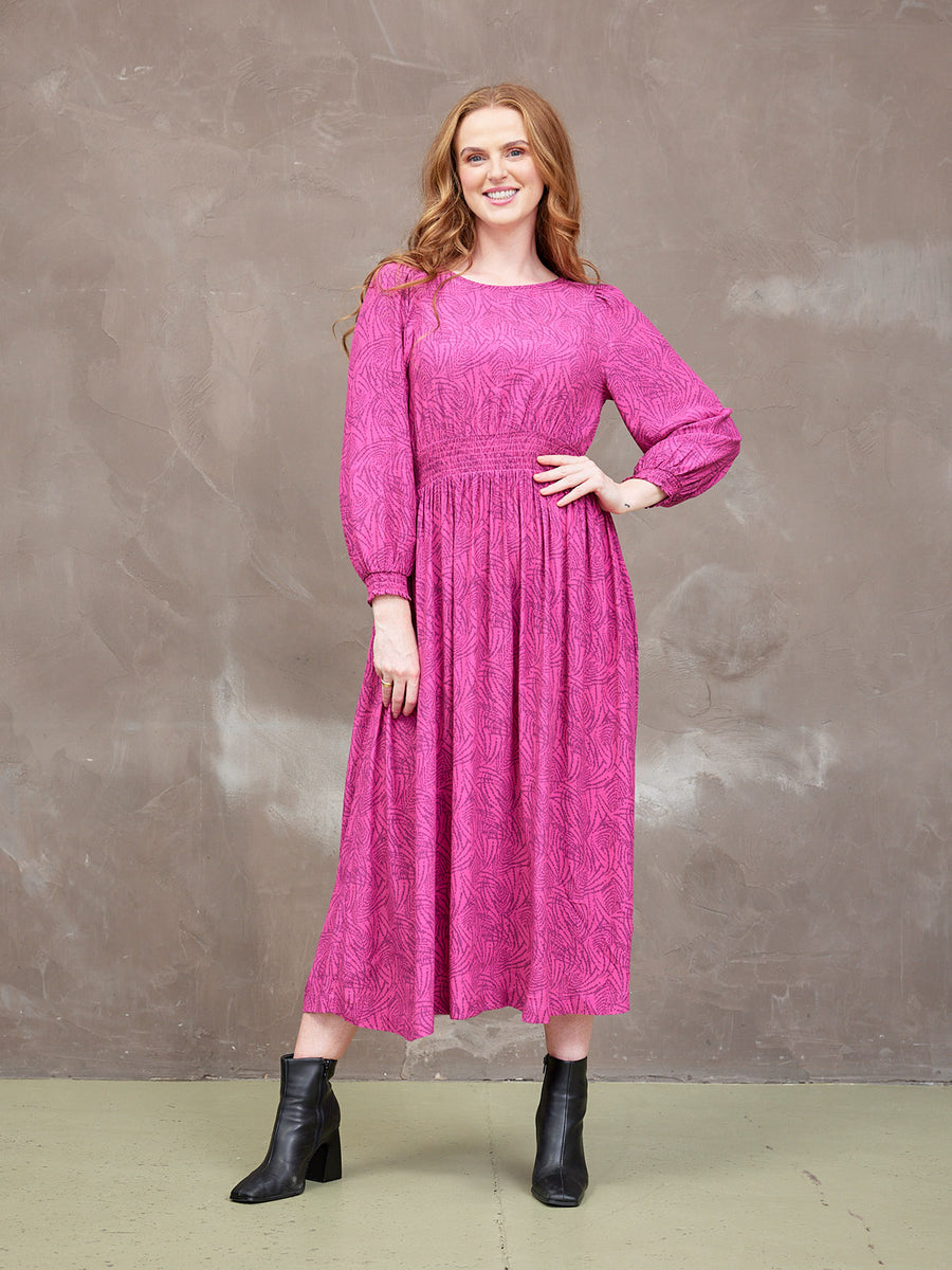 Vera Dress - Pink and Purple
