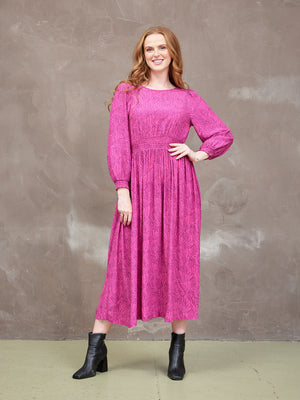 Vera Dress - Pink and Purple