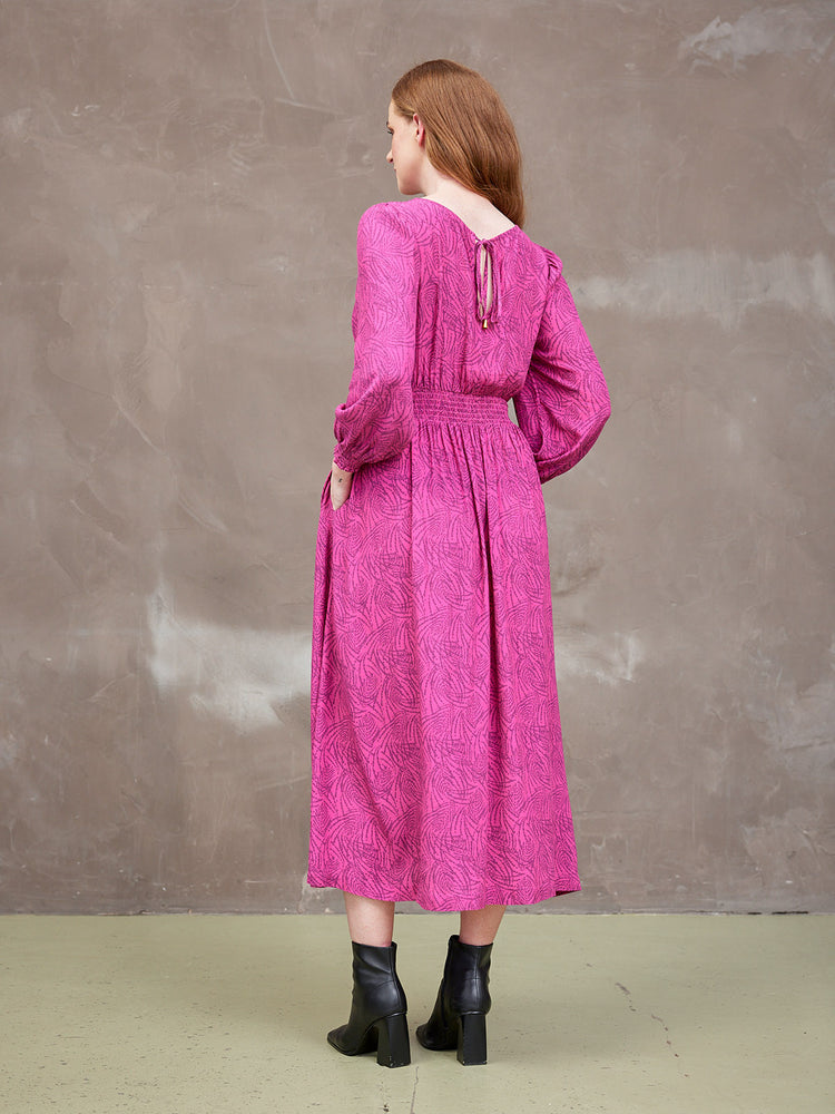 Vera Dress - Pink and Purple