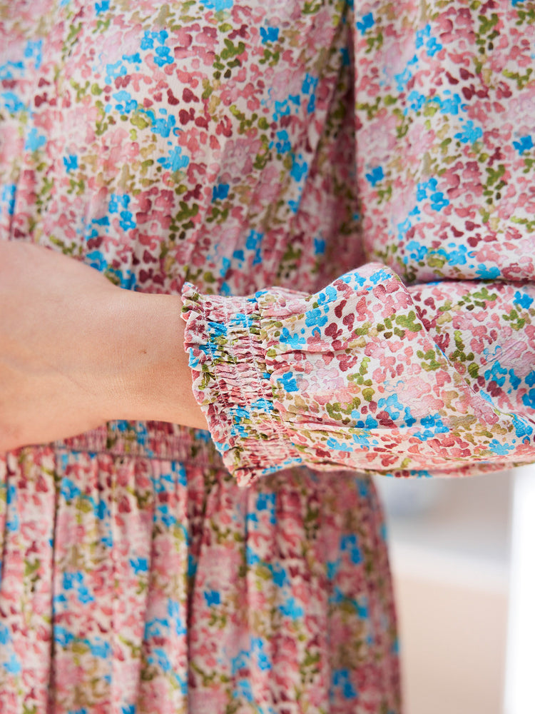 Vera Dress - Watercolour Spot