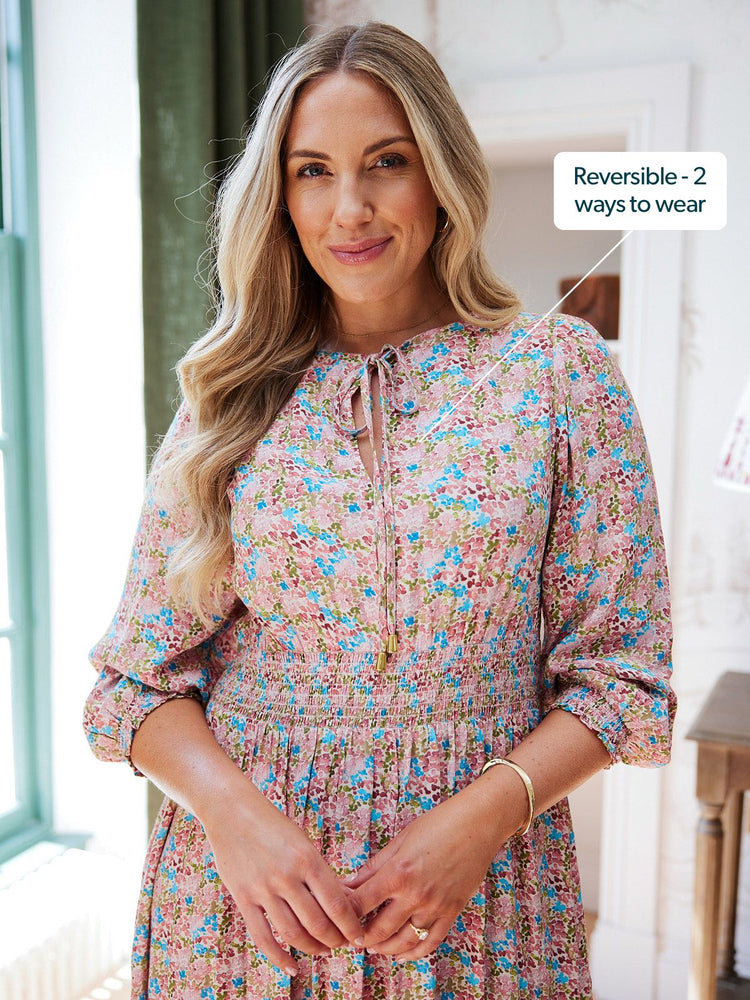 Vera Dress - Watercolour Spot