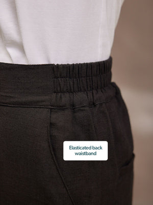 Viv Straight Leg Trouser - Black