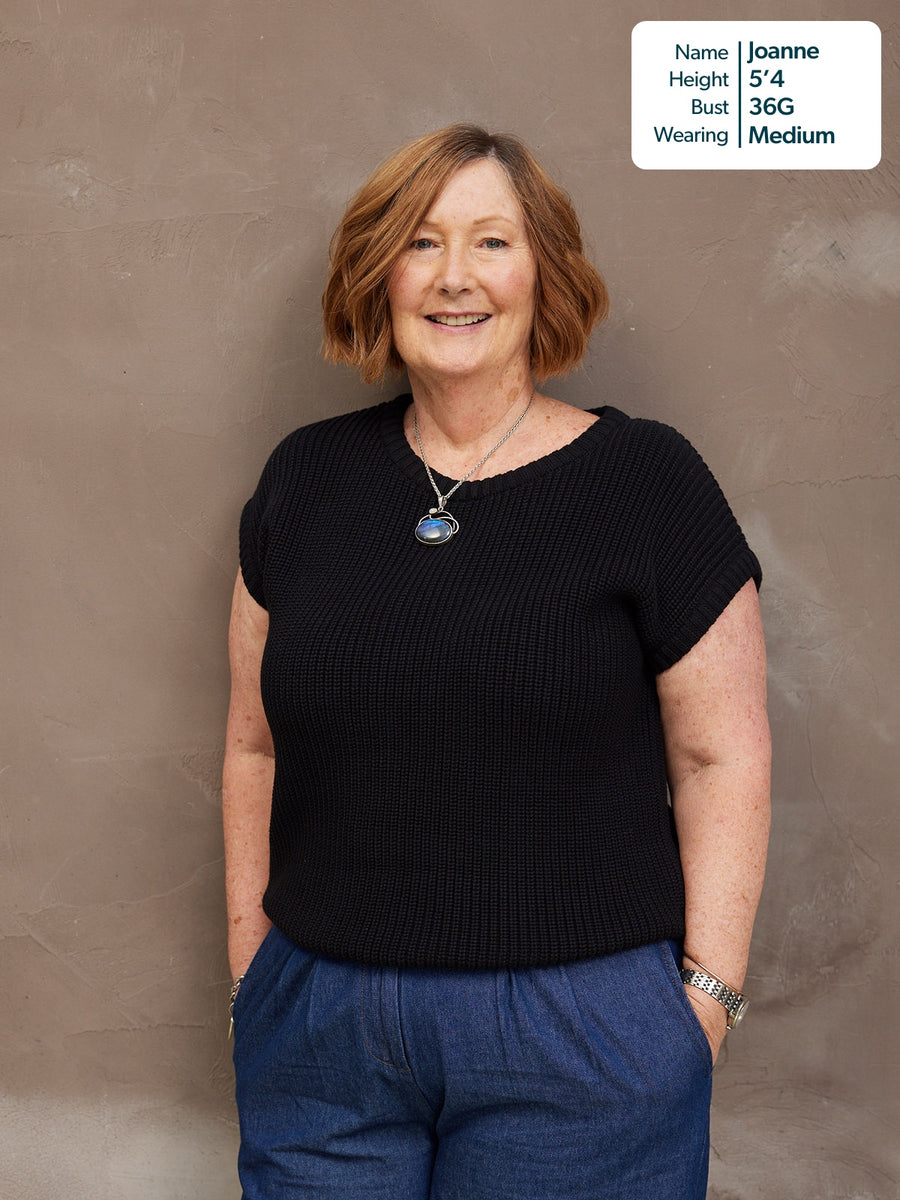 Zoey Tank Knit - Black