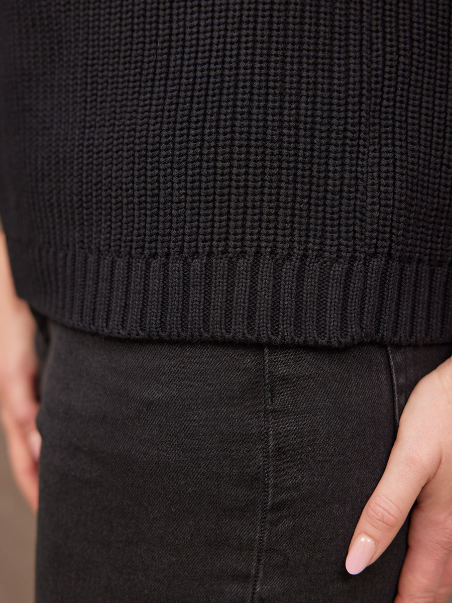 Zoey Tank Knit - Black