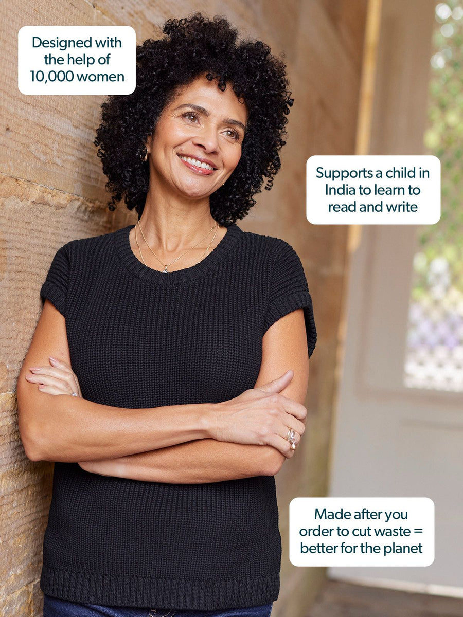 Zoey Tank Knit - Black