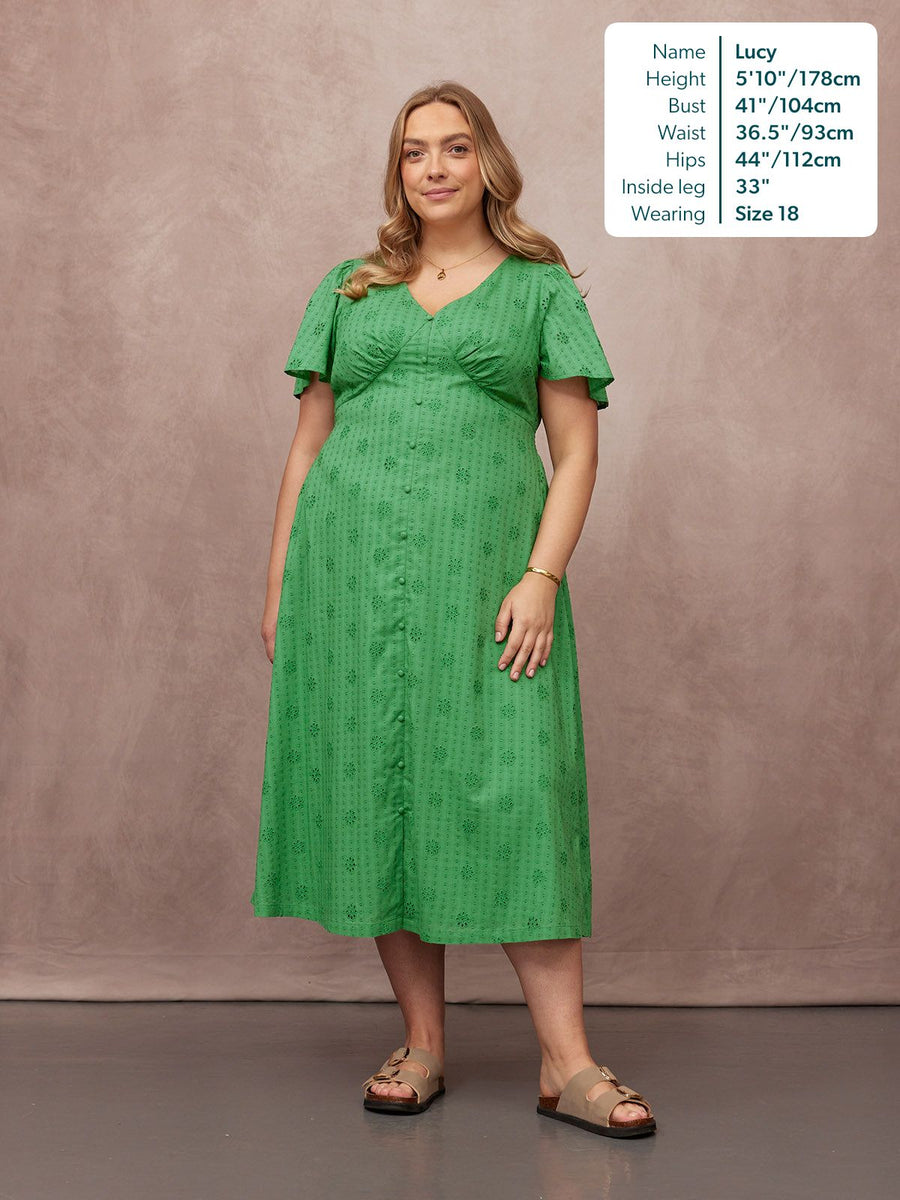 Allegra Broderie Dress