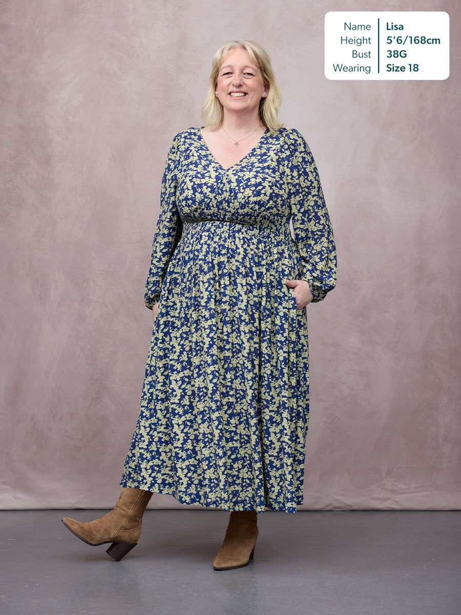 long sleeve dress print Wocrolse Dresses for Women Floral Belted Shirt Summer Spring Dress : Clothing, Shoes & Jewelry button closure * Long sleeves with elastic cuffs * Gathering at the waist * Side slit * Beaded tie belt at waist * Print may vary * Length in size 6 approx Ever New Hazel Long Sleeve