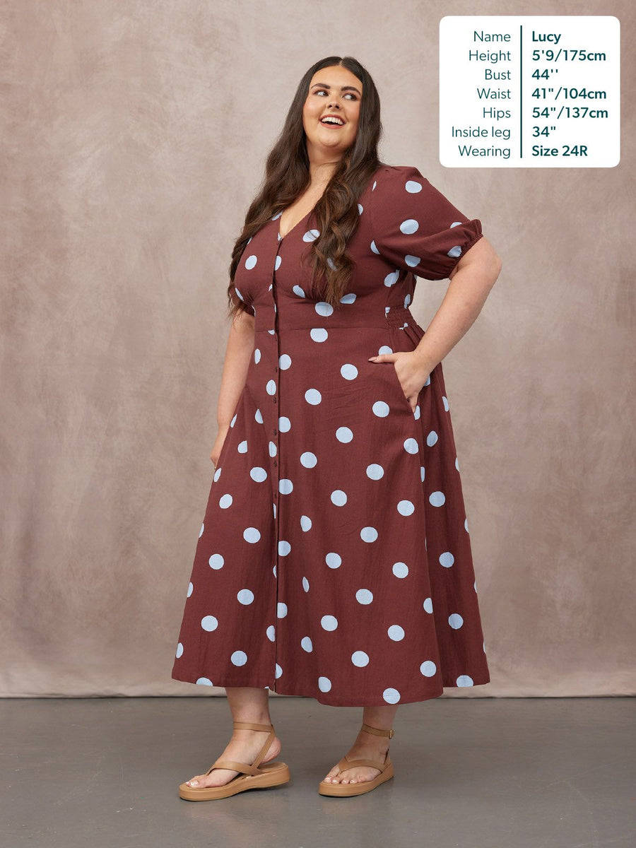 Rodica Puff Sleeve Dress