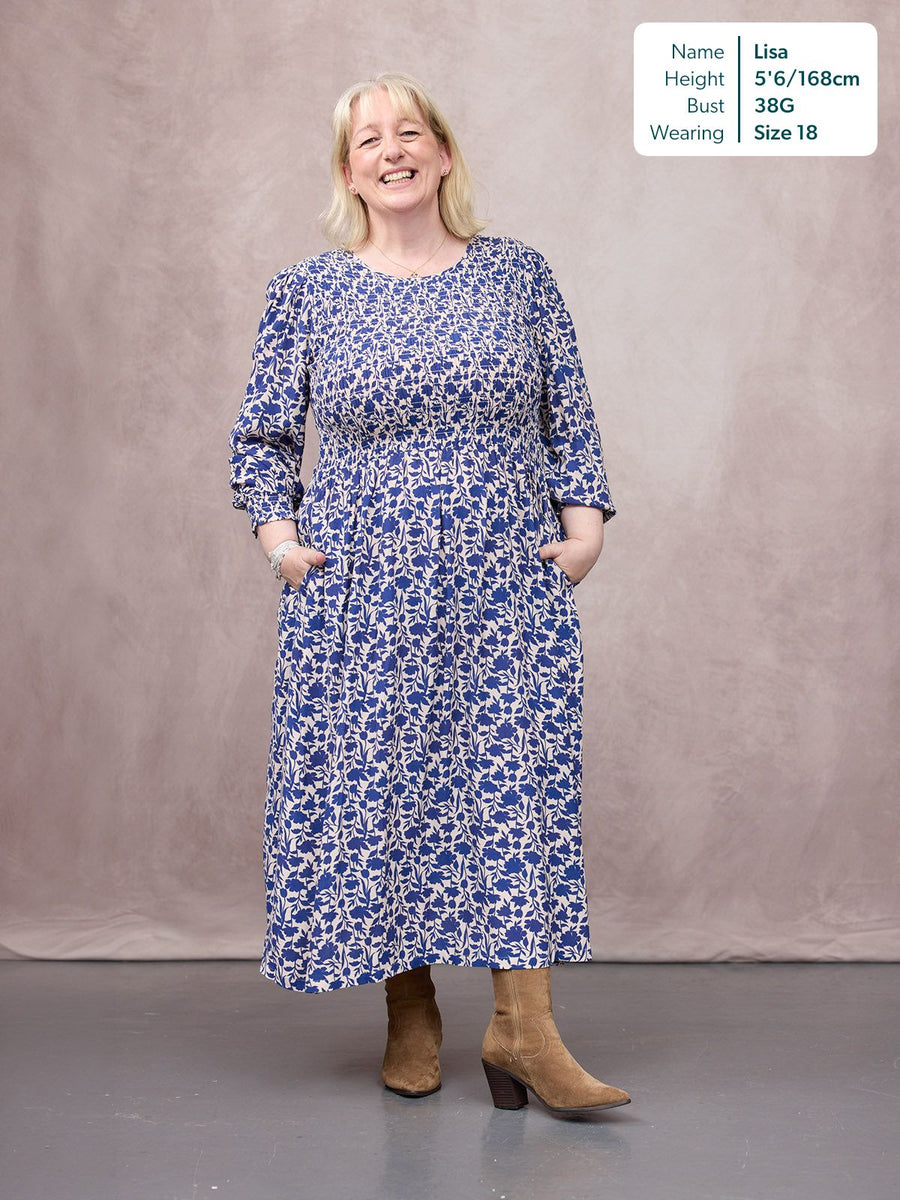 Jenny Shirred Bodice Dress